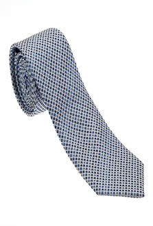 Blue/Grey 100% Silk Tie