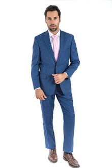 Bresciani Modern Fit Royal Blue Suit