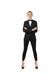 Women's Black Tuxedo