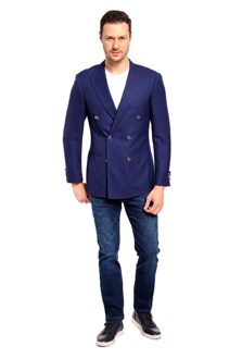 Blue Texture Reda Sport Jacket