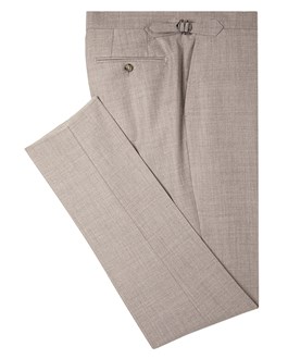 Lux Grey Beige GB Slim Fit Pants 