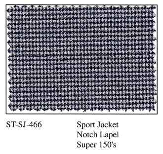 Blue & White Pattern Sartoria Tosi Sport Jacket 