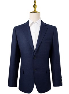 Black and Blue Blaze Reda Fabric Sartoria Tosi Sport Jacket