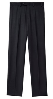 Sartoria Tosi Solid Charcoal Pants